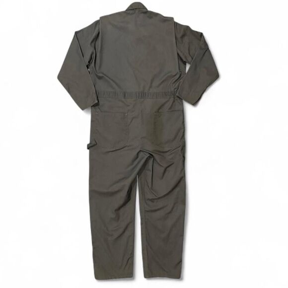 Vintage Big Mac Coveralls Men’s Sz. 44-L Dark Made In USA Mechanic Workwear - Picture 2 of 12